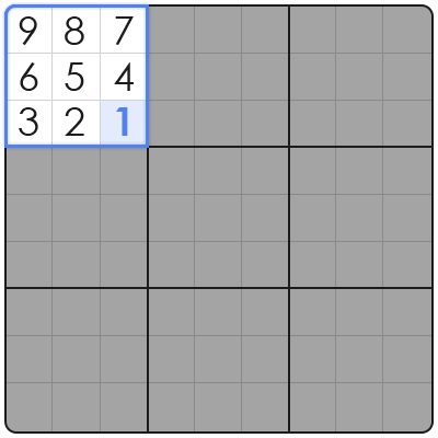 logic of sudoku
