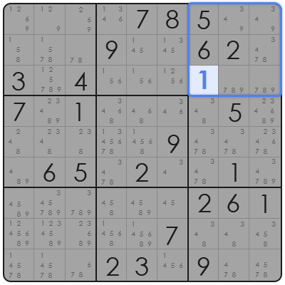 sudoku with auto candidate